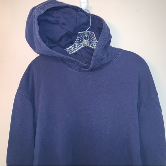 Lululemon French Terry Oversized Pullover Hoodie in Night Sea XL - Picture 13 of 15